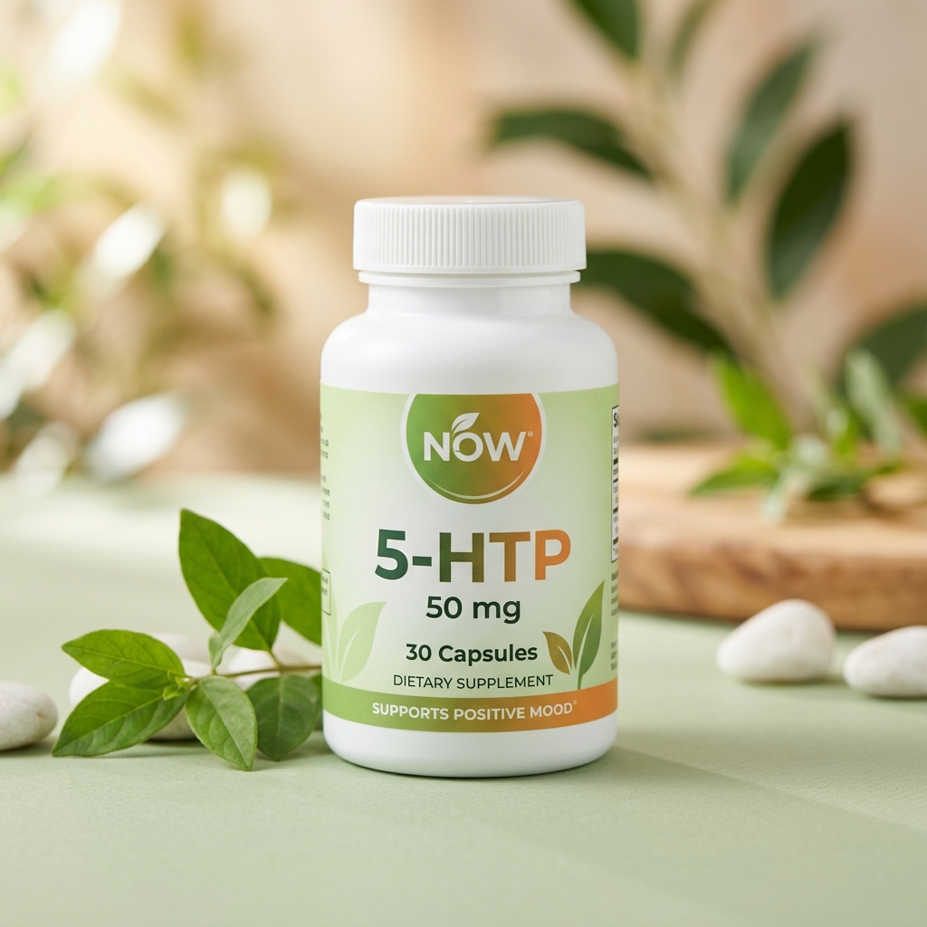 NOW 5-HTP Bottle