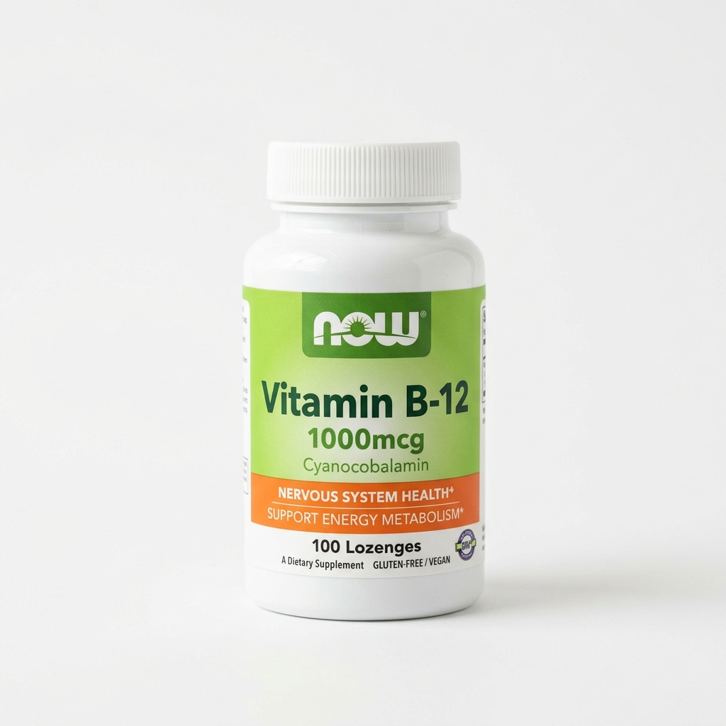 NOW Vitamin B-12 Bottle