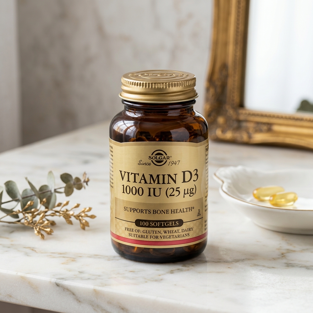 Solgar Vitamin D3 Bottle